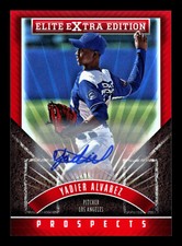 2015 Panini Elite Extra Edition YADIER ALVAREZ #18 Auto