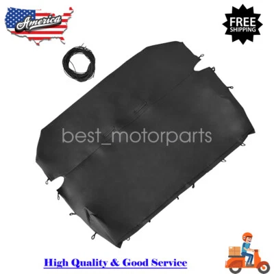 For Chevy Dodge Ford Universal Front Full Size Bench Truck Seat Cover Black Foto 1 de 4
