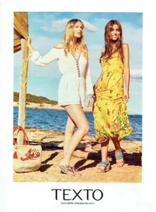 Werbung Advertising 0421 2018 Schuhe Sommer Text Sandalen - Bild 1 von 1