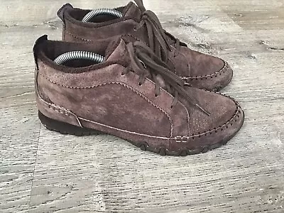 Skechers Womens Bikers Chukka Boots Size 8 Brown Lineage Suede Moc Sneaker 44706 - Image 1 of 4
