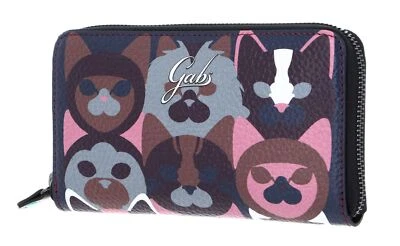 Gabs borsa GMONEY17 Animals + Bull Wallet Pop Cats Chianti - Immagine 1 di 4