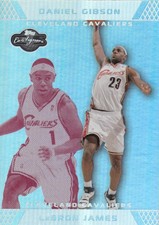 2007-08 Topps Co-Signers Silver Red Foil Lebron James07/39