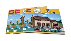 LEGO 71006 The Simpson’s House - Instructions ONLY (1+2+3) Manual/Instructions - Picture 1 of 9