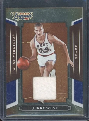 2008 Donruss Americana Sports Legends Jerry West #77 镜蓝色遗物 /250 — 第 1/2 张图片