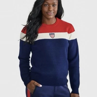 RARO Polo Ralph Lauren Equipo EE. UU. Ceremonia Olímpica Suéter de Lana XL Foto 1 de 4