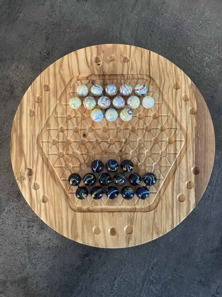 WOODY WOODS DESIGN Jeu Abalone Lite en olivier (artisanal, made in France, neuf)