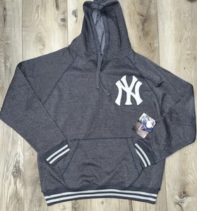 Stitches Mens New York Yankees Pullover Hoodie MLB Gray Size XL NEW - Picture 1 of 9