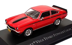 Altaya 1/43 Scale 17725B - 1972 Chevrolet Vega Yenko Stinger Coupe - Red/Black - Picture 1 of 5
