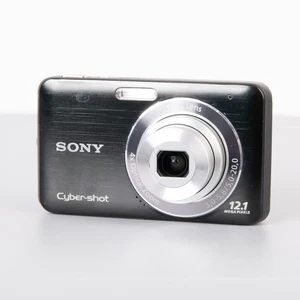 Sony Cyber-shot DSC-W310 12.1MP digital compact camera - black - Picture 1 of 12