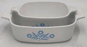 Vintage CorningWare - P-43-B – Blue Cornflower Casserole Dish 2-3/4 + cup, 1 Qt - Picture 1 of 8