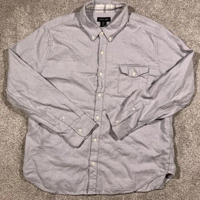Camisa de Franela Porter+Ash Mezcla de Cachemira para Hombres XL Gris Preppycore Cabincore Acogedora Foto 1 de 4