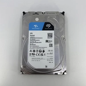 Seagate Skyhawk 3TB HDD Hard Disk 3.5" SATA 256MB Cache For DVR Cameras PC - Picture 1 of 4