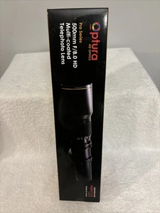 OPTURA HD 500mm Telephoto Lens for Canon Cameras NEW! - Picture 1 of 4