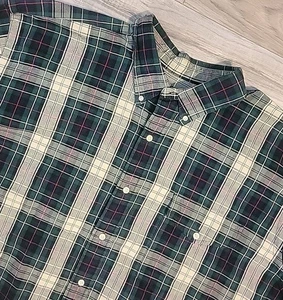 Camisa Polo Ralph Lauren Oxford Para Hombres 2XB Muilticolor Cuadros Bolsillo con Botones - Imagen 1 de 9