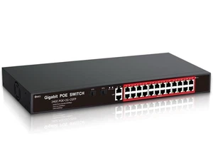 24-Port Managed Gigabit PoE+ Switch | 24×PoE+ Ports@360W - Bild 1 von 5