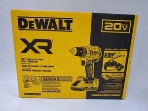 DEWALT 20V MAX XR TALADRO DCD801Q2 NUEVO - Imagen 1 de 4