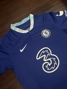 Camiseta de fútbol local Nike Chelsea FC 22/23 Stadium azul oscuro para hombre mediana - Imagen 1 de 6