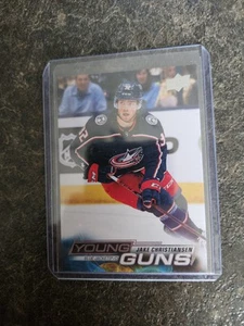 2022-23 Upper Deck Series 1 Young Guns Jake Christiansen YG RC Card# 221 - Picture 1 of 2