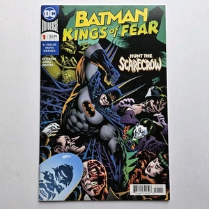 Cómic Batman Kings of Fear #1 DC 2018 en estado bastante bueno 8,0 DC Universe primera edición - Imagen 1 de 7