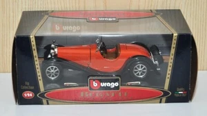 Burago 0538 Bugatti Type 55 1932 Vip Collection scala 1:24 arancione 1999 - Foto 1 di 13