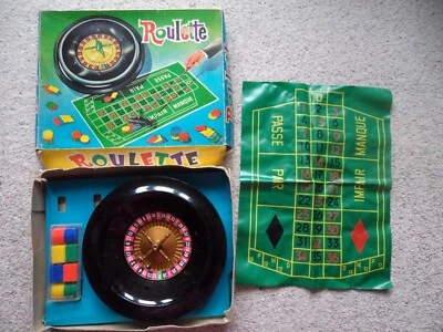 Vintage Retro Roulette Game Original 1960s Good Vintage Condition - Image 1 of 4