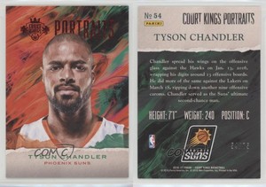 2016-17 Panini Court Kings Portraits Ruby /75 Tyson Chandler #54
