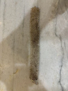 Bracciale maglia argento largo .950 - Foto 1 di 5