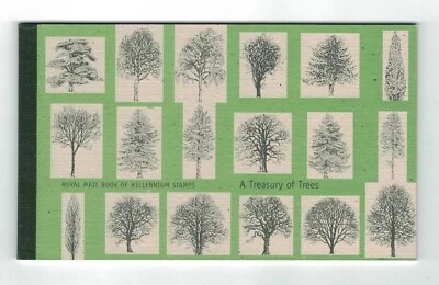 GB343) Great Britain 2000 The Treasury of the Trees Prestige Booklet MUH - Image 1 of 3