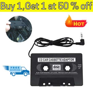 Cinta de casete de coche MP3 MP4 regalo CD 3,5 mm AUX adaptador de audio reproductores de MP3! - Imagen 1 de 15
