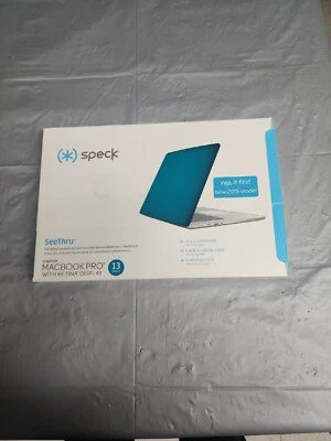Новый SeeThru жесткий чехол для ноутбука/MacBook Pro 13» Сетчатка 2012-2015 Calypso синий - Изображение 1 из 4