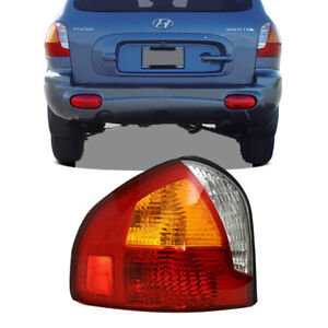 For 2001-2004 Hyundai Santa Fe Tail Light Rear Brake Light With New Bulb Driver