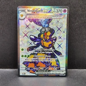 Vespiquen EX 212/197 Obsidian Flames Ultra Rare Full Art Pokemon - Picture 1 of 2