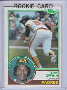 TONY GWYNN ROOKIE CARD 1983 Topps VINTAGE BASEBALL RC San Diego Padres Baseball