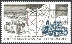 FRENCH ANTARCTIC/FSAT/TAAF 1993, 25FR70 ANTARCTIC EXPEDITION BASE, S.G 319 MNH** - Picture 1 of 1
