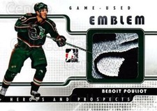 2008-09 ITG Heroes and Prospects Emblem Silver #3 Benoit Pouliot