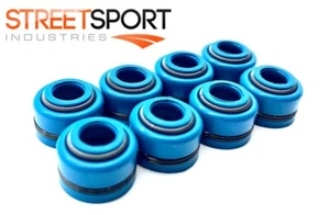 Fits Kawasaki ZR750 ZR 750 Zephyr ZR 7 - FKM Valve Seals - Set of 8 - NEW!! - Picture 1 of 8