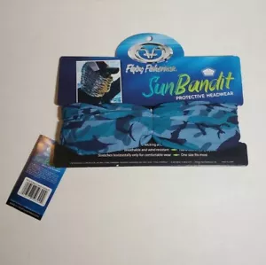 SunBandit Copricapo Protettivo Ghetta Protezione Viso Collo Maschera Marlin Mimetico - Foto 1 di 1