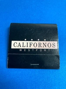 Matchbook:  CALIFORNOS Westport - Kansas City, MO - 30 Strike Full - Unstruck - Picture 1 of 5