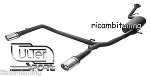 per TOYOTA IQ 1.0 Doppio Scarico Sportivo Omologato 2 ovali 120x80 mm cons 15gg - Imagen 1 de 1