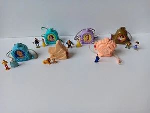 Disney Once Upon A Time Locket W/Figures Lion King/Snow White/Beauty Beast - Picture 1 of 18