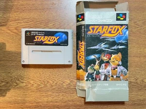 STAR FOX boxed Nintendo Super Famicom Japan - Picture 1 of 2