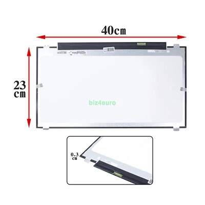 17,3" LED Display matt passend für Innolux N173FGA-E34 REV C1 WSXGA 1600x900 - Bild 1 von 4