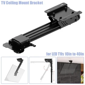 TV Ceiling Mount Bracket Adjustable Folding For 10 13 14 20 26 30 36 37 40" LED - Picture 1 of 6