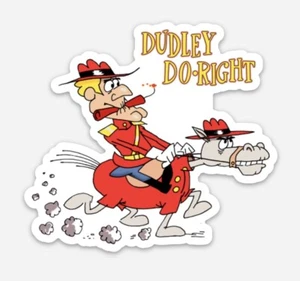 Dudley Do-right ~Magnet Retro Themed Nostalgic Cartoon Refrigerator Locker - Picture 1 of 6