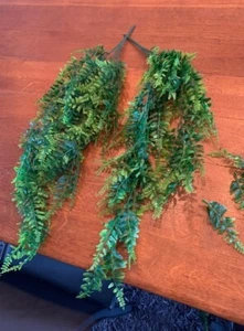 90cm  Artificial Plant Plastic Persian fern Leaves - Picture 1 of 3