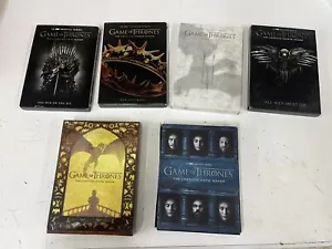 Game of Thrones Complete Seasons 1 2 3 4 5 6 Blu Rays Box Sets HBO 1-6 Assorted - Picture 1 of 5