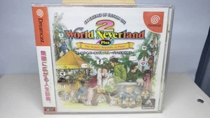 WORLD NEVERLAND 2 PLUS Dreamcast Sega New Japan Import Free shipping FedEx DHL - Picture 1 of 4