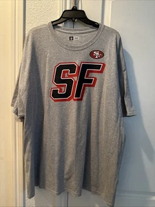 San Francisco 49ers NFL Grey Niners Logo T-Shirt Herren 3XL - Bild 1 von 15