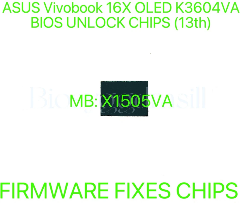 ASUS Vivobook 16X OLED K3604 K3604VA, ADMIN SIN CONTRASEÑA CHIP BIOS MB: X1505VA Foto 1 de 1