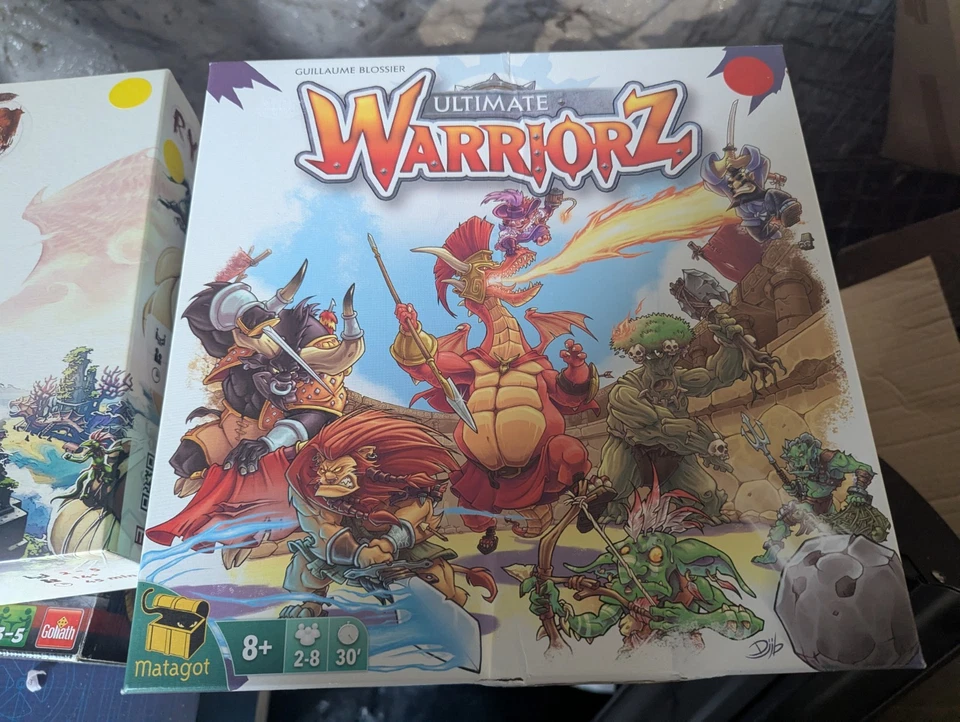 ULTIMATE WARRIORZ BOARD GAME ( GUILLAUME BLOSSIER - 2016 ) - Image 1 of 1